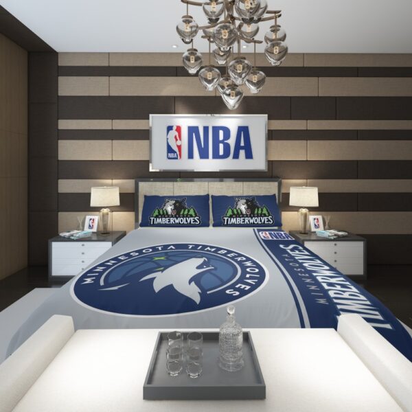 Minnesota Timberwolves NBA Basketball Comforter - Image 2