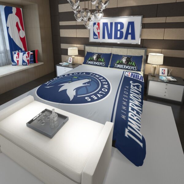 Minnesota Timberwolves NBA Basketball Comforter - Image 3