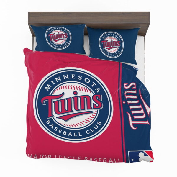 Minnesota Twins MLB Baseball American League Bedding Set - Image 2