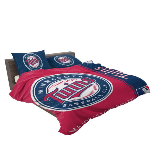 Minnesota Twins MLB Baseball American League Bedding Set - Image 3