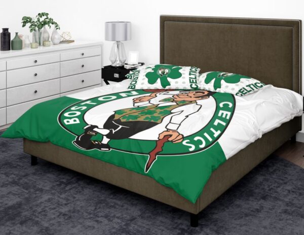 NBA Boston Celtics Bedding Comforter Set - Image 4