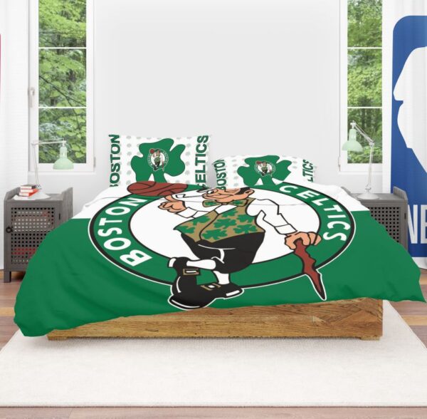 NBA Boston Celtics Bedding Comforter Set - Image 3