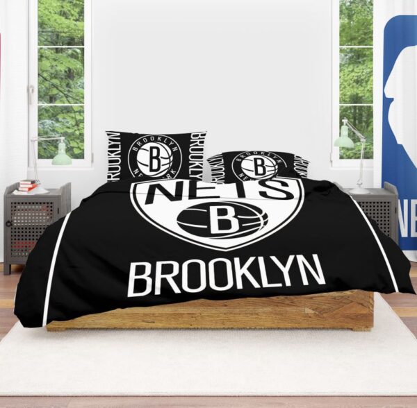 NBA Brooklyn Nets Bedding Comforter Set - Image 2