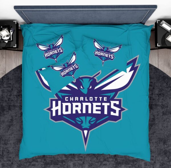 NBA Charlotte Hornets Bedding Comforter Set - Image 3