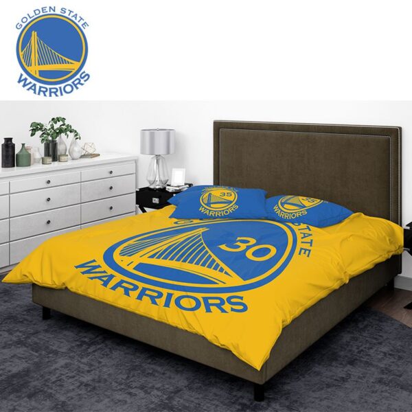 NBA Golden State Warriors Bedding Comforter Set - Image 3