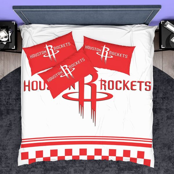 NBA Houston Rockets Bedding Comforter Set - Image 3