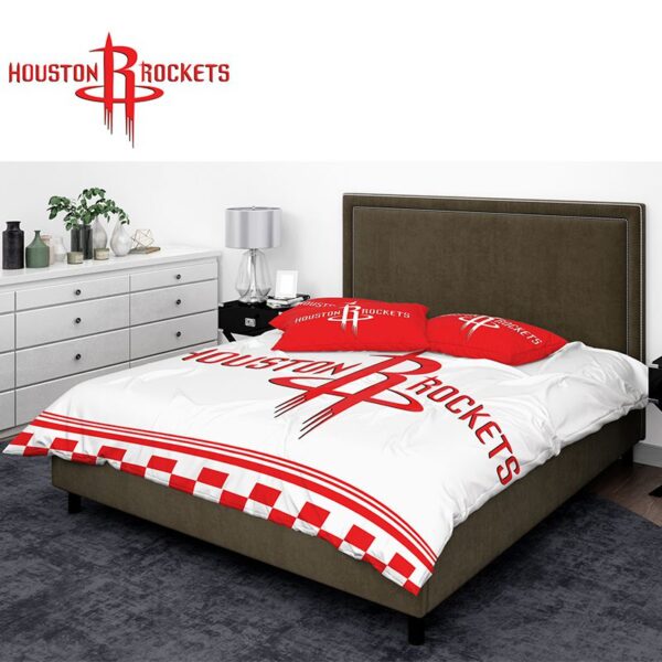 NBA Houston Rockets Bedding Comforter Set - Image 2