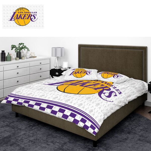 NBA Los Angeles Lakers Bedding Comforter Set - Image 2