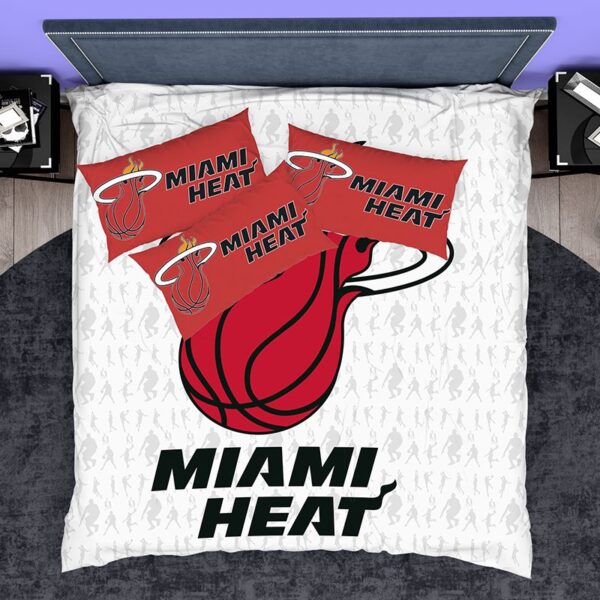 NBA Miami Heat Bedding Comforter Set - Image 3