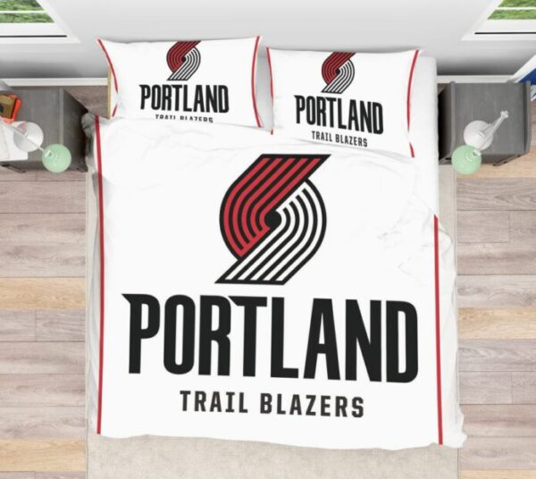 NBA New Portland Trail Blazers Bedding Comforter Set - Image 5