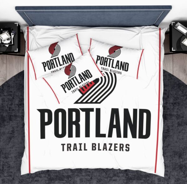 NBA New Portland Trail Blazers Bedding Comforter Set - Image 3