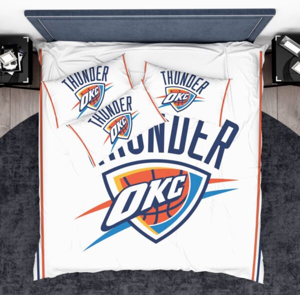 NBA Oklahoma City Thunder Bedding Comforter Set - Image 3