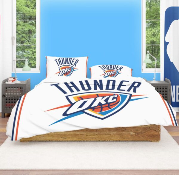 NBA Oklahoma City Thunder Bedding Comforter Set - Image 2