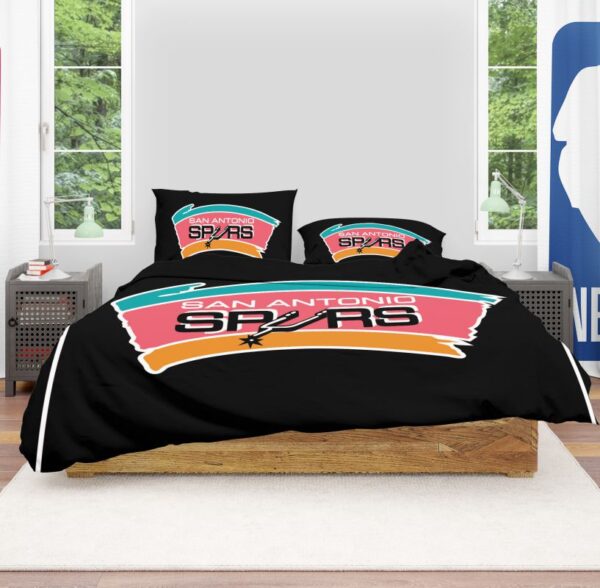 NBA San Antonio Spurs Bedding Comforter Set - Image 2