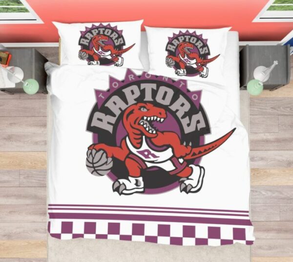NBA Toronto Raptors Bedding Comforter Set - Image 5