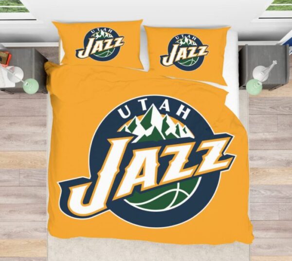 NBA Utah Jazz Bedding Comforter Set - Image 5