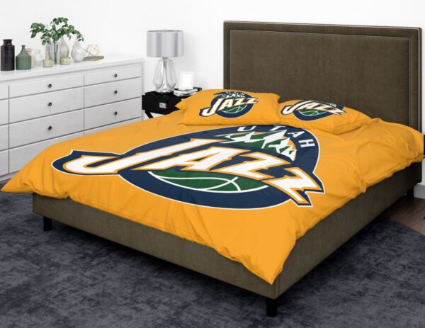 NBA Utah Jazz Bedding Comforter Set - Image 4
