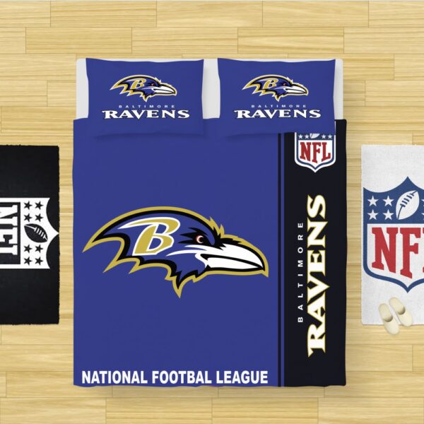 NFL Baltimore Ravens Bedding Comforter Set - Image 2