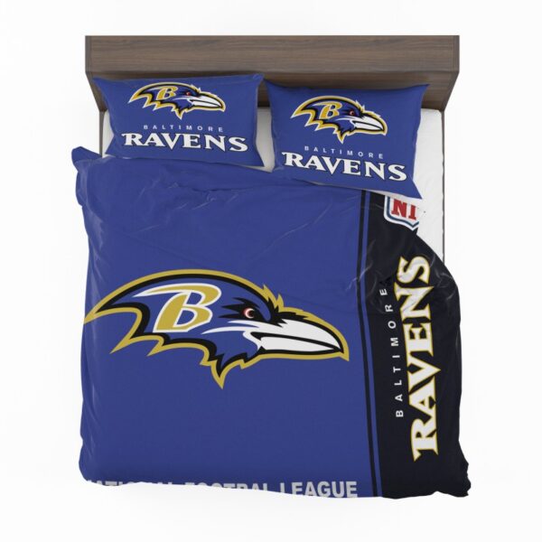 NFL Baltimore Ravens Bedding Comforter Set - Image 3