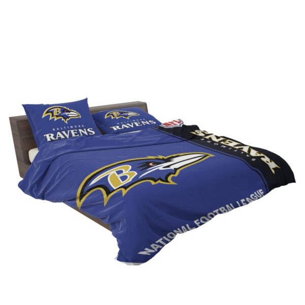 NFL Baltimore Ravens Bedding Comforter Set - Image 4