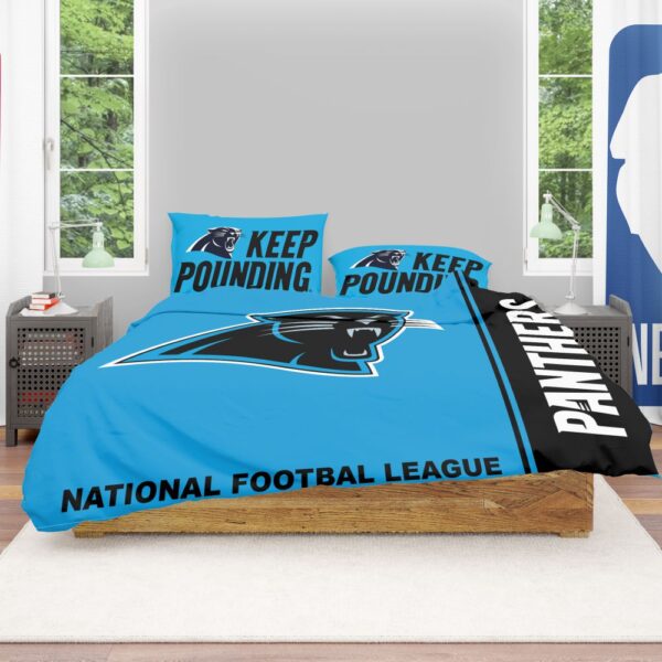 NFL Carolina Panthers Bedding Comforter Set - Image 5