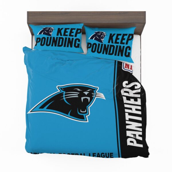 NFL Carolina Panthers Bedding Comforter Set - Image 4