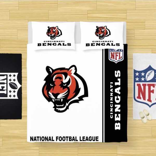 NFL Cincinnati Bengals Bedding Comforter Set - Image 2