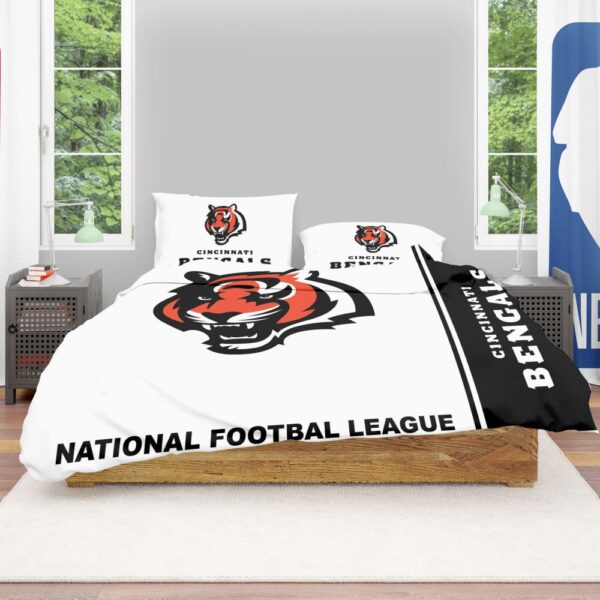 NFL Cincinnati Bengals Bedding Comforter Set - Image 5