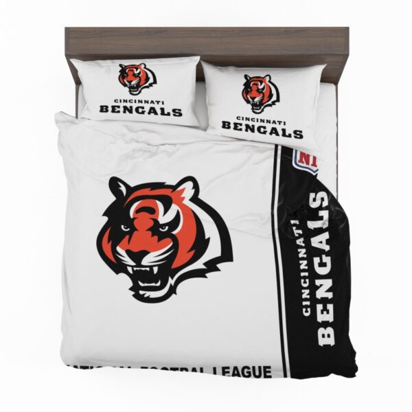 NFL Cincinnati Bengals Bedding Comforter Set - Image 4