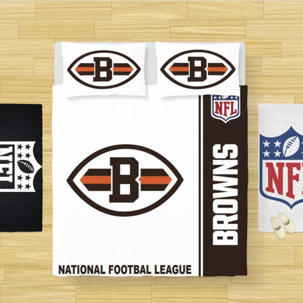 NFL Cleveland Browns Bedding Comforter Set - Image 2