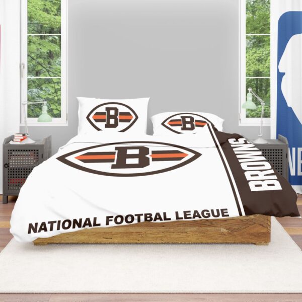 NFL Cleveland Browns Bedding Comforter Set - Image 5