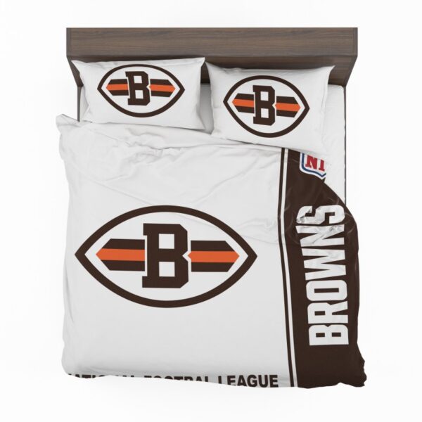 NFL Cleveland Browns Bedding Comforter Set - Image 4
