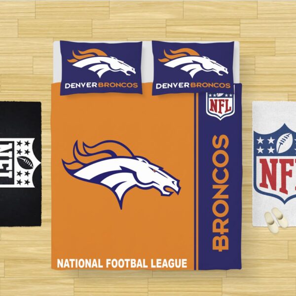 NFL Denver Broncos Bedding Comforter Set - Image 2