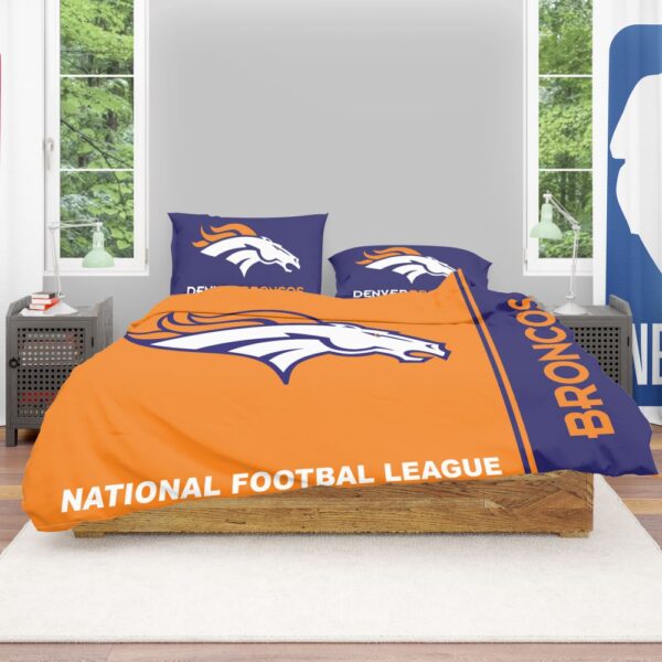 NFL Denver Broncos Bedding Comforter Set - Image 3