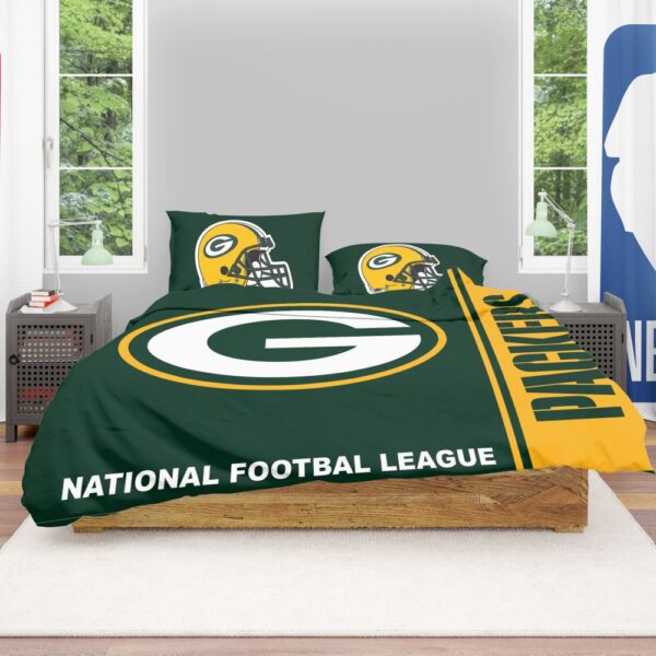 NFL Green Bay Packers Bedding Comforter Set - Image 3