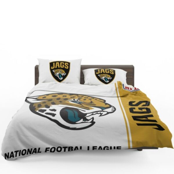 NFL Jacksonville Jaguars Bedding Comforter Set - Image 5