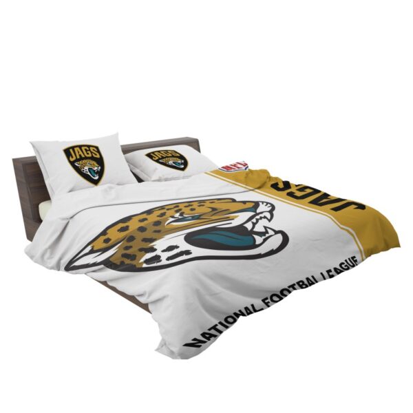 NFL Jacksonville Jaguars Bedding Comforter Set - Image 3