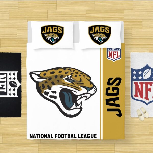 NFL Jacksonville Jaguars Bedding Comforter Set - Image 2