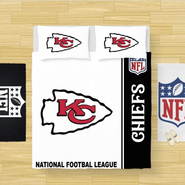 NFL Kansas City Chiefs Bedding Comforter Set - Image 2