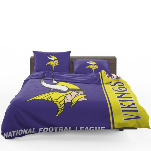 NFL Minnesota Vikings Bedding Comforter Set - Image 5