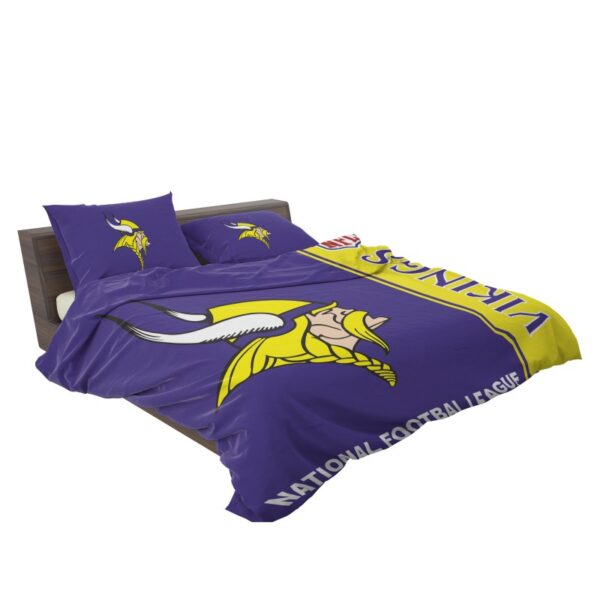 NFL Minnesota Vikings Bedding Comforter Set - Image 3