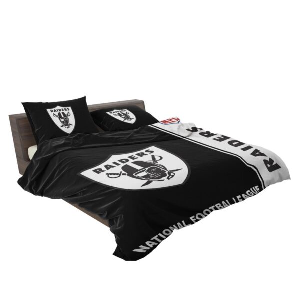 NFL Oakland Raiders Bedding Comforter Set - Image 3