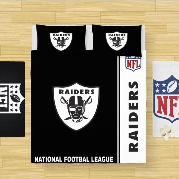 NFL Oakland Raiders Bedding Comforter Set - Image 2