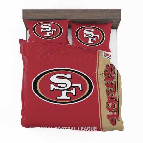 NFL San Francisco 49ers Bedding Comforter Set - Image 4