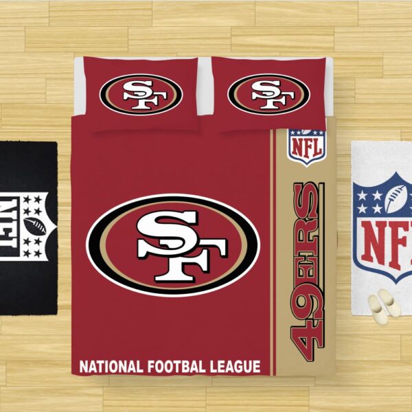NFL San Francisco 49ers Bedding Comforter Set - Image 2