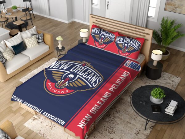 New Orleans Pelicans NBA Basketball Bedding Set - Image 2