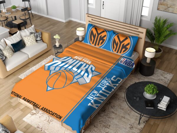 New York Knicks NBA Basketball Bedding Set - Image 2
