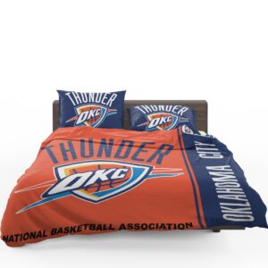 Oklahoma City Thunder NBA Basketball Bedding Set