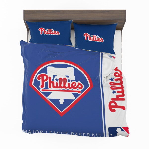 Philadelphia Phillies MLB Baseball National League Bedding Set - Image 2