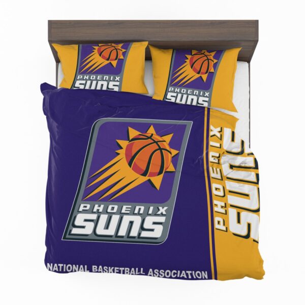 Phoenix Suns NBA Basketball Bedding Set - Image 3